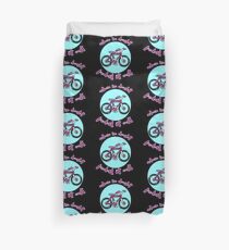 Bicycle riding bicycle Duvet Cover