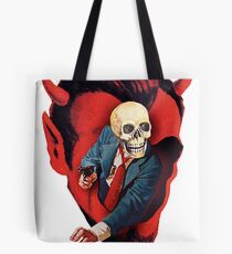 Devilhead Skullman Tote Bag