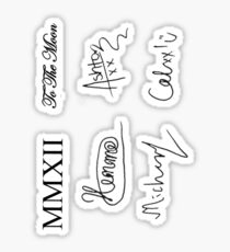 Signature/ Tattoo set Sticker