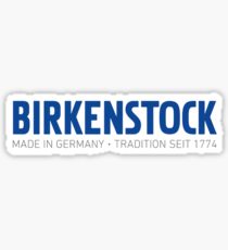 Birkenstock Sandals Vintage Logo Sticker