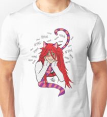 Grell Cheshire Cat - Black Butler Fan Art Unisex T-Shirt