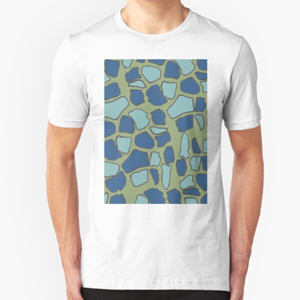 Abstract giraffes Slim Fit T-Shirt