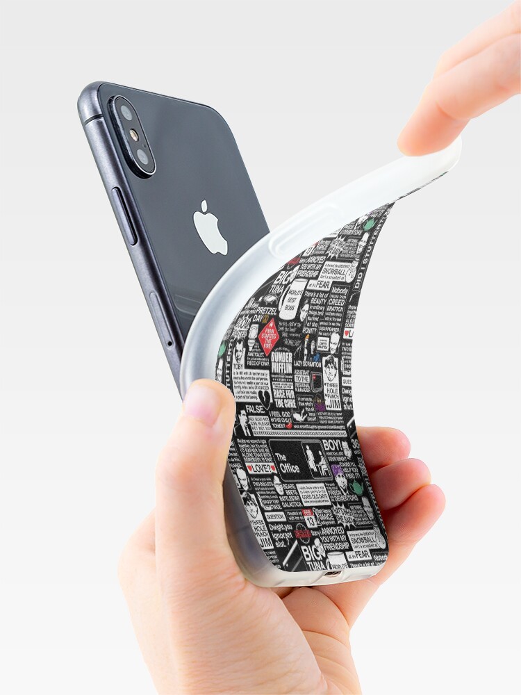 Alternate view of Wise Words From The Office - The Office Quotes iPhone Case & Cover