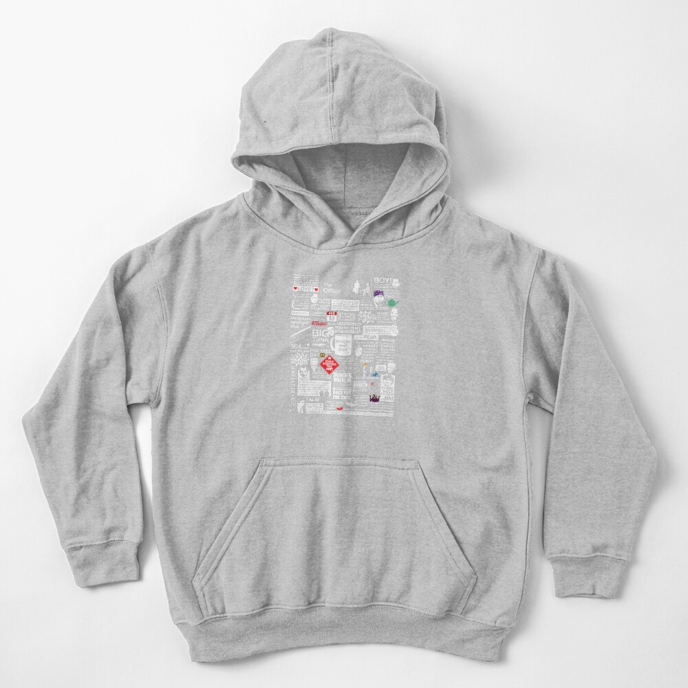 Wise Words From The Office - The Office Quotes Kids Pullover Hoodie