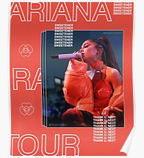 sweetener tour orange Poster