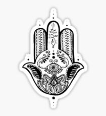 Unalome Hamsa Sticker