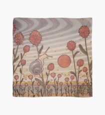 Snail in the Flowers Scarf