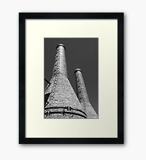 Two Chimney Stacks Framed Print