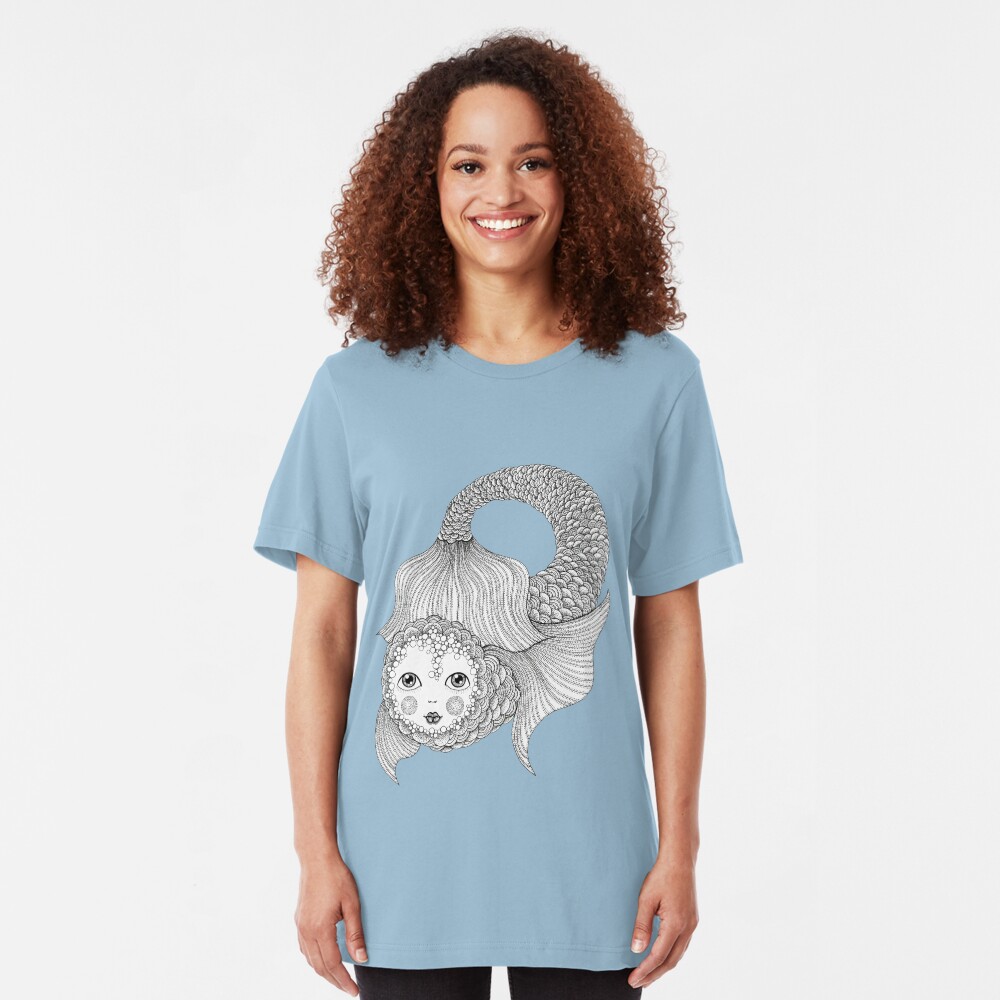 Something a bit fishy... Slim Fit T-Shirt