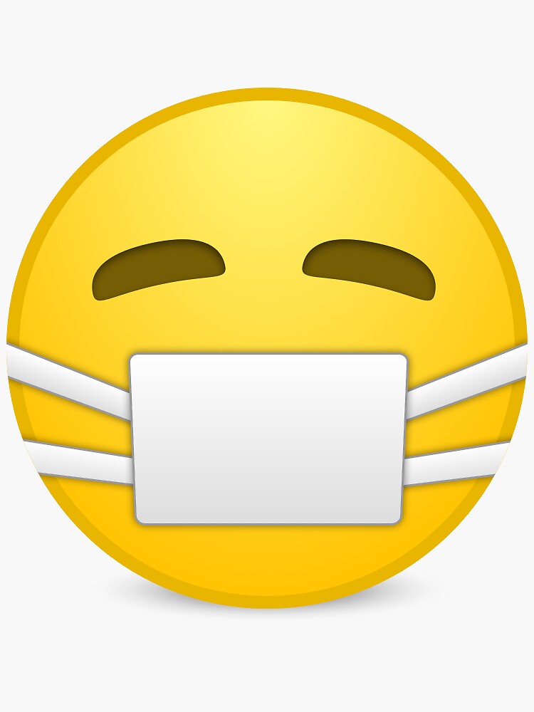 "Mask Emoji" Stickers by emojishirts Redbubble