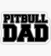 Pitbull Dad Sticker