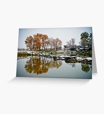 Early Snow Greeting Card