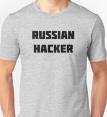 Russischer Hacker Slim Fit T-Shirt