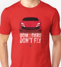 Cinema Obscura Series - The Fast & the Furious - Cars Don't Fly Unisex T-Shirt
