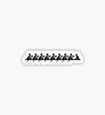 Rowing Sticker