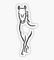Pferd Sticker
