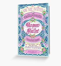 Romeo & Juliet Wedding Invitation Greeting Card