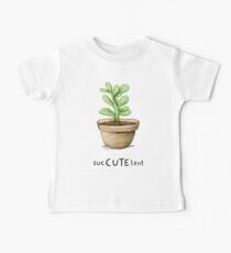 Camiseta para bebés Suculento