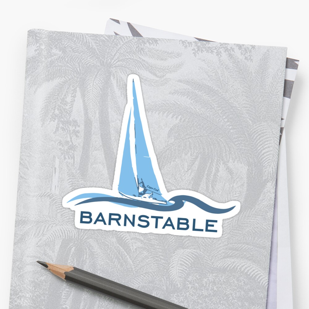 "Barnstable Cape Cod." Sticker by ishore1 Redbubble