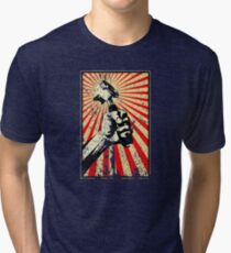 Coffee Revolution! Distressed Tri-blend T-Shirt
