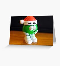 Mr M&M (Before going into hiding). Greeting Card