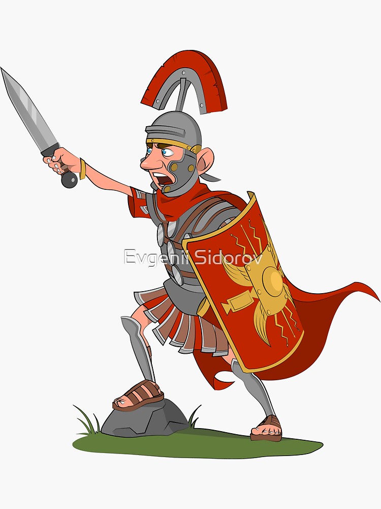 "centurion" Sticker by EVGENII Redbubble