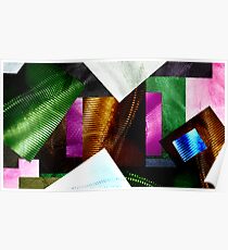ABSTRACT MESH AMALGAM, No.1, Edit E Poster