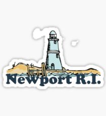 Newport Beach - Rhode Island. Sticker