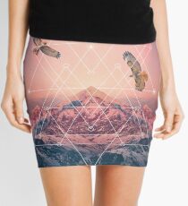 Find the Strength To Rise Up Mini Skirt