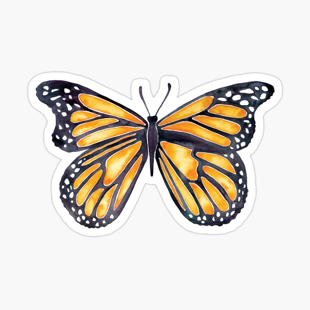 Monarchfalter Sticker
