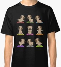 Camiseta clásica Yoga Pug Meditación Yogi Namaste Regalo