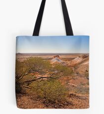 Exposed Tree, Breakaways, Coober Pedy,SA Tote Bag