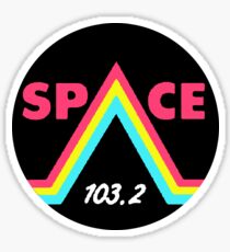 Space 103.2 fm Los Santos GTA Grand Theft Auto v 5 Online radio Sticker