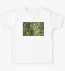 White Flowers Kids Tee