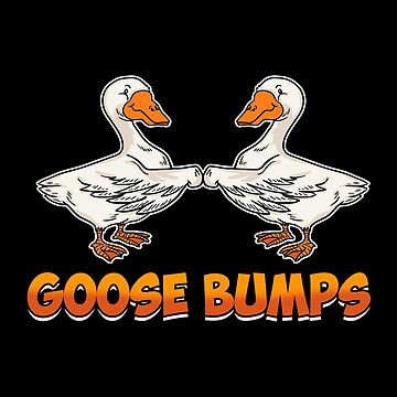 Goosebumps Goose Fistbump Cartoon Stock Illustration - Download