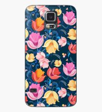 pattern of flowers tulips Case/Skin for Samsung Galaxy