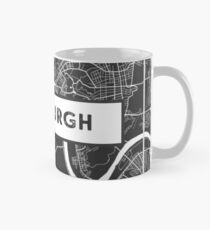 Straßenkarte von Pittsburgh, Pennsylvania Tasse