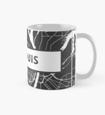 St. Louis, Missouri-Straßenkarte Tasse
