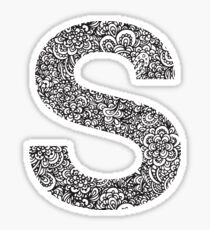 S Sticker