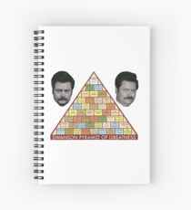 Swanson Pyramide der Größe Spiralblock