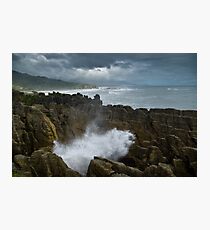 Blowhole Photographic Print