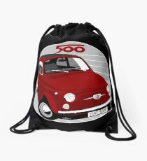 Fiat 500F rot Turnbeutel