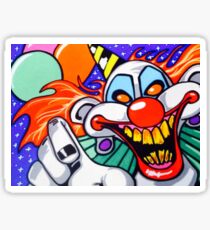 Evil Clown Sticker