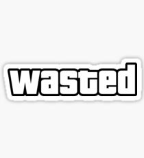 Verschwendet Sticker
