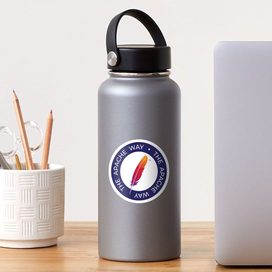 The Apache Way: Indigo Sticker