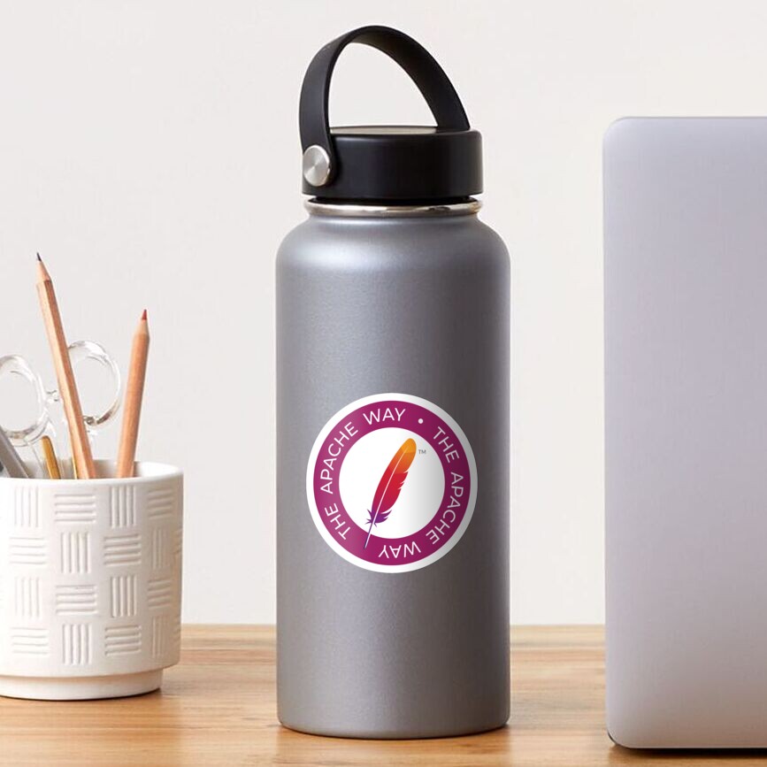 The Apache Way: Magenta Sticker
