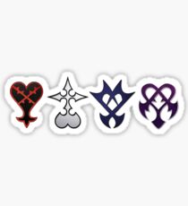 All Kingdom Hearts Enemies Unite (Without Quote) Sticker