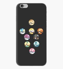 Eeveelution Pokeballs iPhone Case