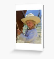 Little Miss Molly Greeting Card