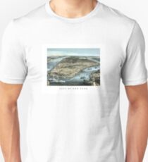 Camiseta unisex Nueva York - alrededor de 1850
